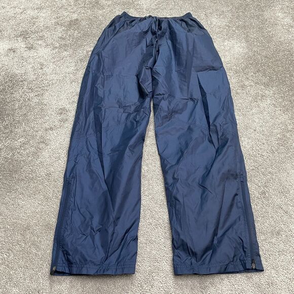 Nike Active Windbreaker Pants Mens Small Navy Blue University Of Illionois 26x32 - Picture 2 of 16